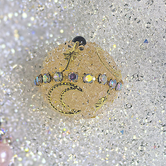 Candy Shape Diamond Ball Pendant