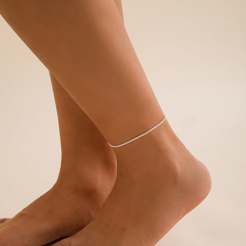 Summer fashion rope chain anklets, beach party jewelry, birthday gifts