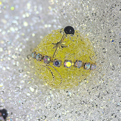 Candy Shape Diamond Ball Pendant