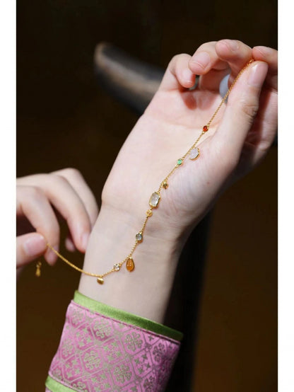 Summer Forest Style Starfish Shell Anklet for Women Ins Small Conch Beach Small Pendant Foot Chain Cute Sweet Accessories