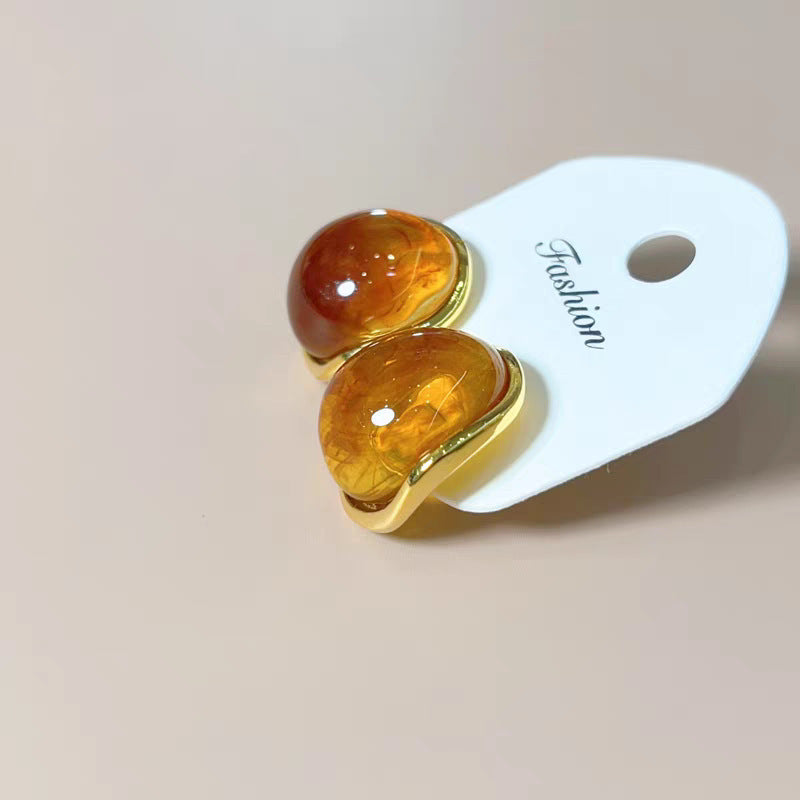 Autumn and Winter New Earrings Niche Design Light Luxury High-end Elegant Earrings