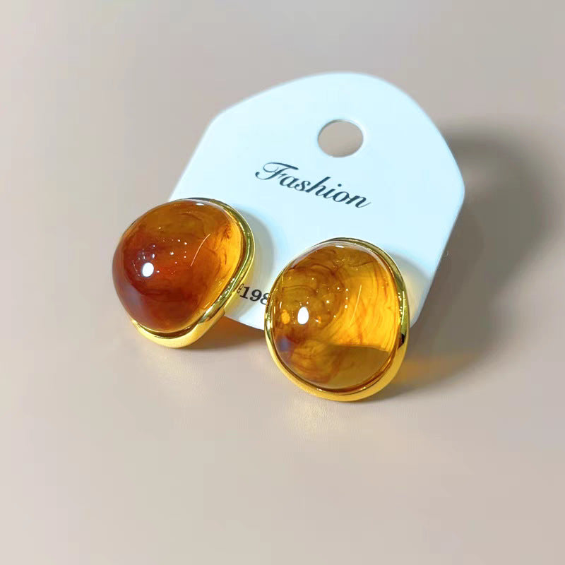 Autumn and Winter New Earrings Niche Design Light Luxury High-end Elegant Earrings