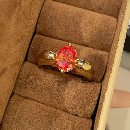 Vintage Jewelry French Retro Exquisite Niche Light Luxury Palace Style High-end Olive Green New Open Ring for Women