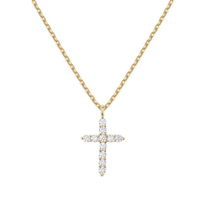 Crown and cross pendant necklaces, Easter necklaces, women and men and girls' daily party clothing, decorations, fashionable jewelry, Mother's Day gifts, outdoor fun