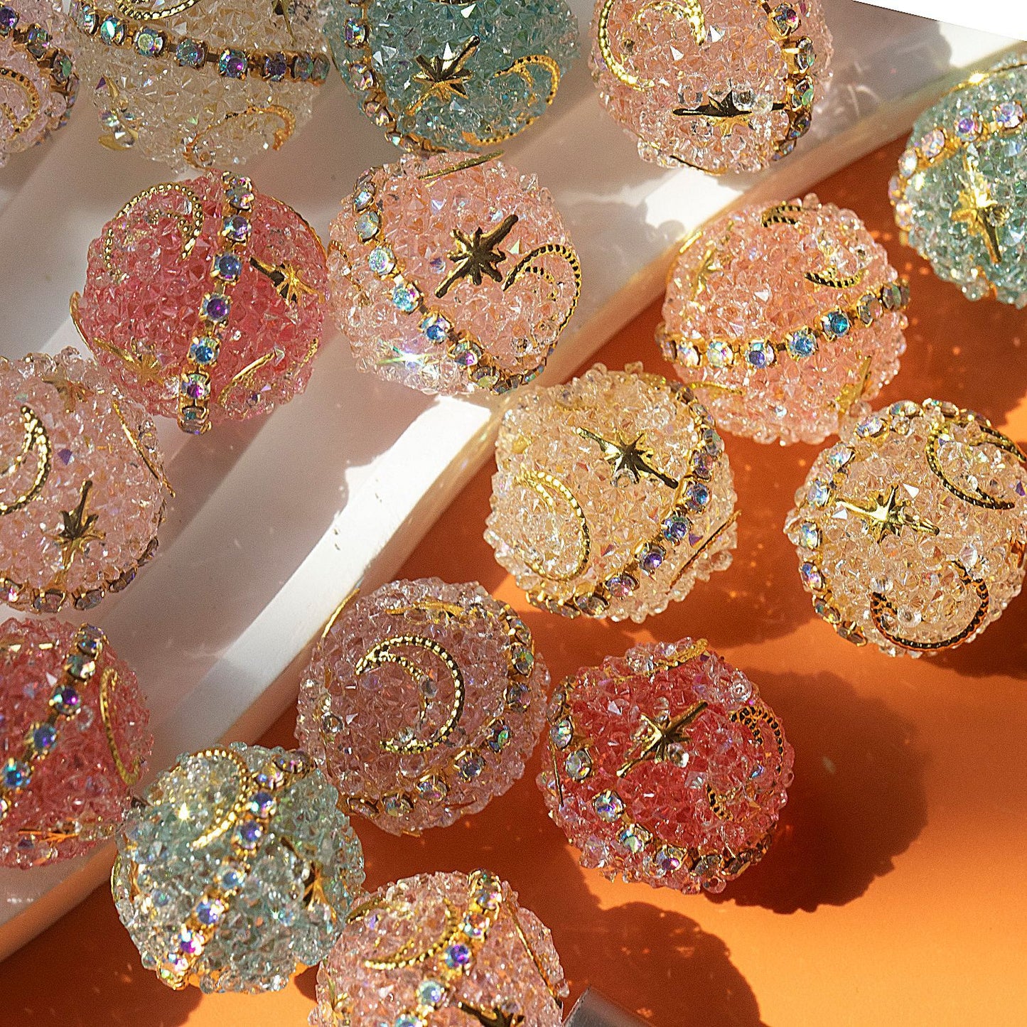 Candy Shape Diamond Ball Pendant