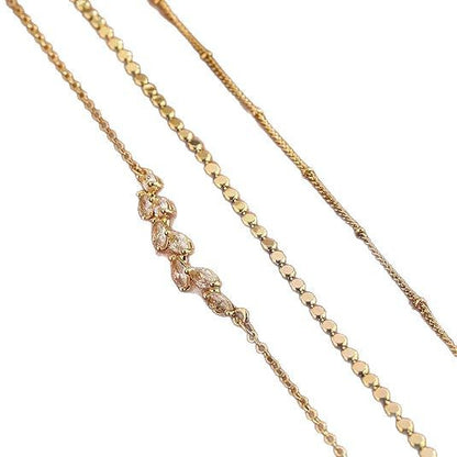 Personalized Fashion Fine Classic Ball Bead Chain Anklet All-Match Anklet Ornament