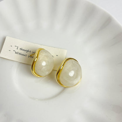 Autumn and Winter New Earrings Niche Design Light Luxury High-end Elegant Earrings